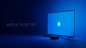 Set up IPTV on Apple TV - smart TV with set-top box and remote - StreamQ